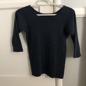 John Galt 3/4 sleeve top